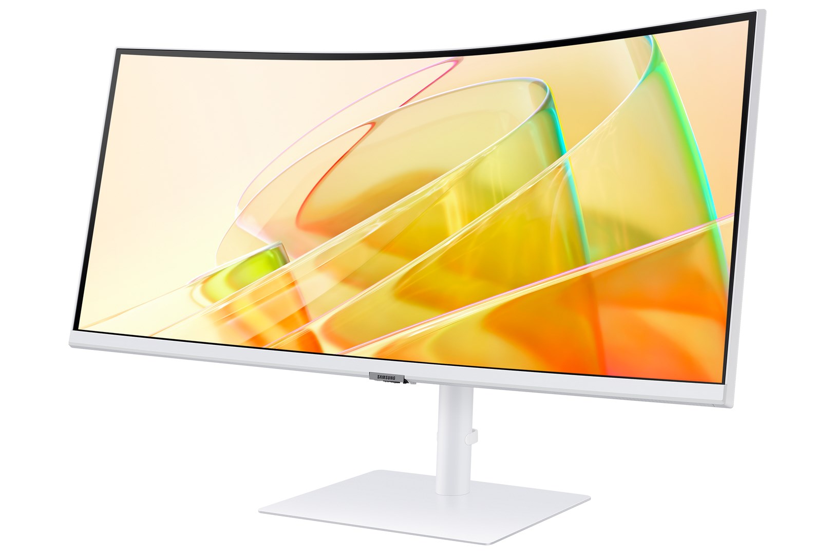 Monitor Samsung S65TC computer, 34", 3440 x 1440, 100 Hz, i bardhë