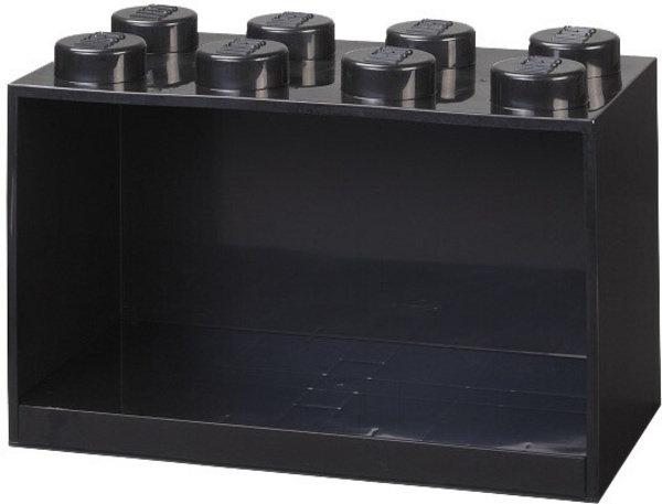 Raft varës LEGO Brick, madhësia (8), i zi