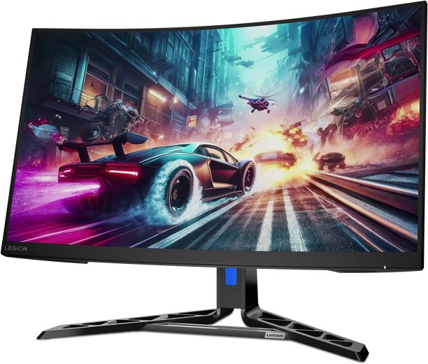 Monitor gaming Lenovo Legion R32QC 30, 31.5", QHD 2560x1440, 180Hz, i zi