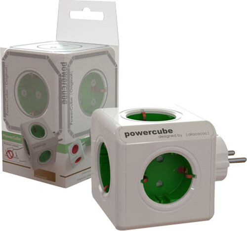 Shpërndarës Strips PowerCube, i gjelbër