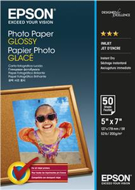 Letër fotografike për printer EPSON Photo Paper Glossy, 13x18cm, 50 fletë