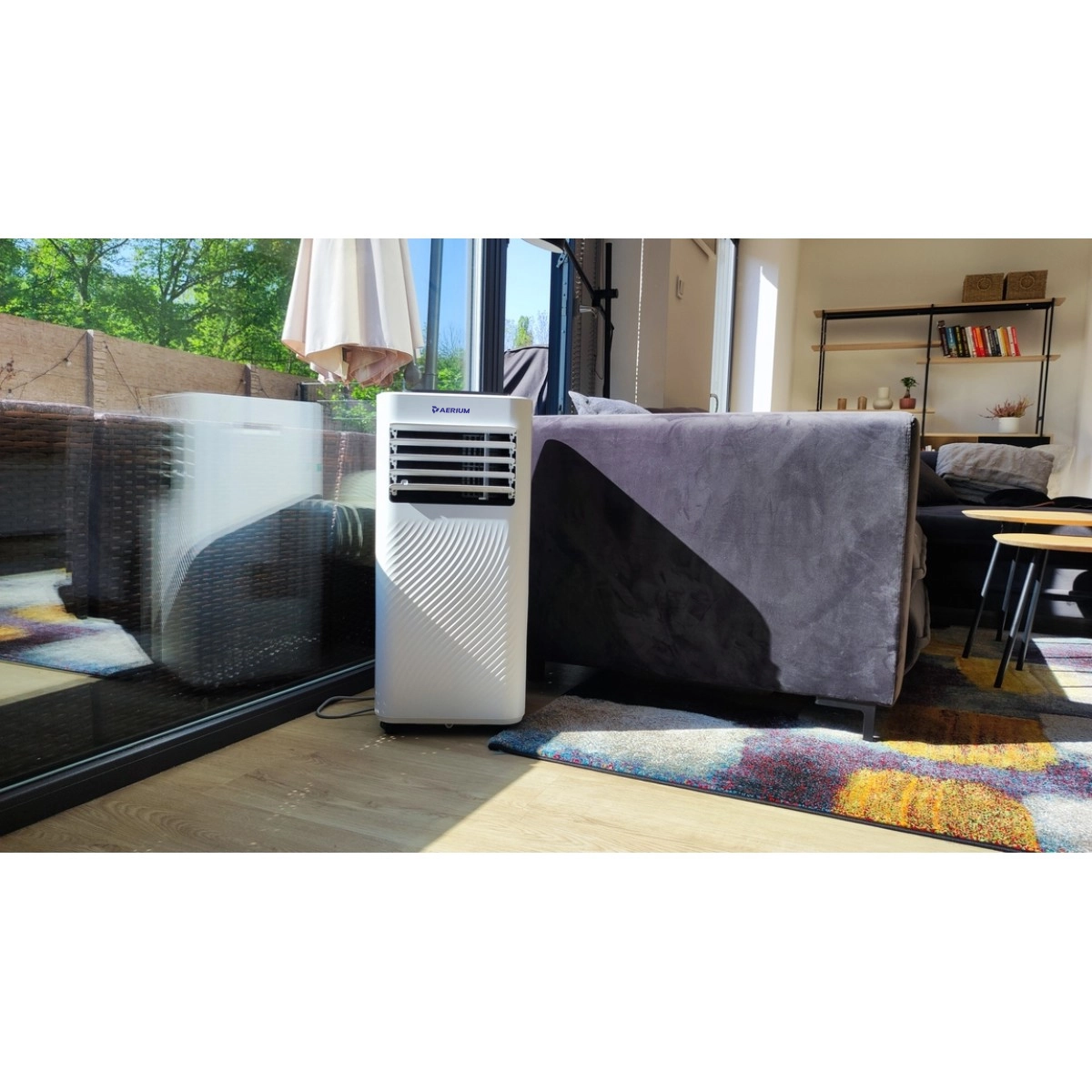 Kondicioner mobil AERIUM P9000 Silent, 2.6 kW, Wi-Fi, i bardhë