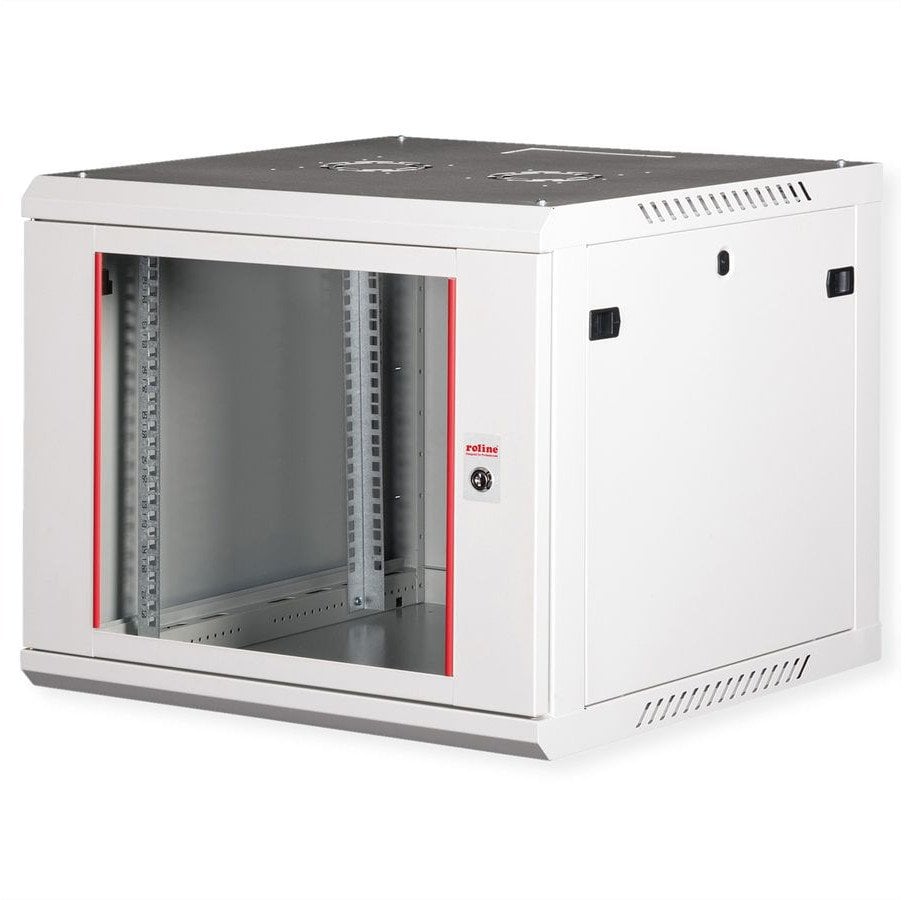 Kabinet muri ROLINE Wall Enclosure Basic Plus, 19" 9U, 600x600mm, gri