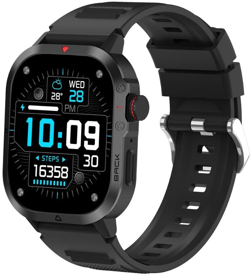 Smartwatch Denver SWC-195B, ekran AMOLED, IP68, i zi