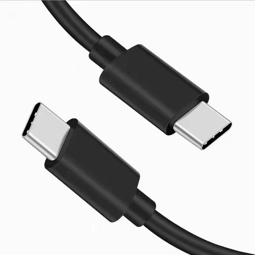 Kabllo USB C në USB C HD23, 2A, 1m, e zezë