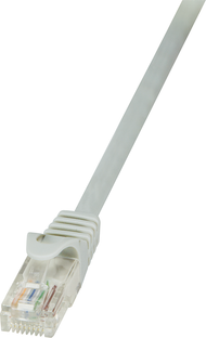 Kabllo rrjeti LogiLink CP1022U, RJ-45, Cat.5e, 0.5m, e hirtë