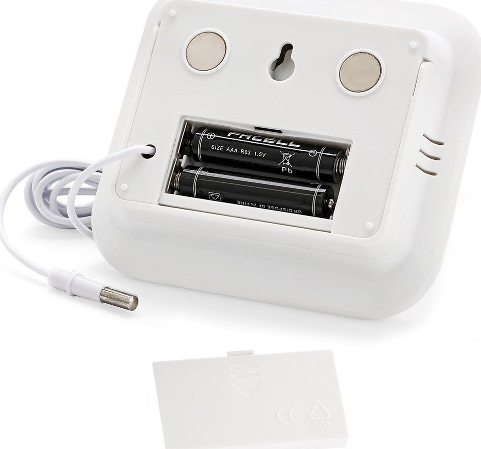 Stacion moti GreenBlue GB381, sondë e jashtme 1.5m, ekran i madh, i bardhë