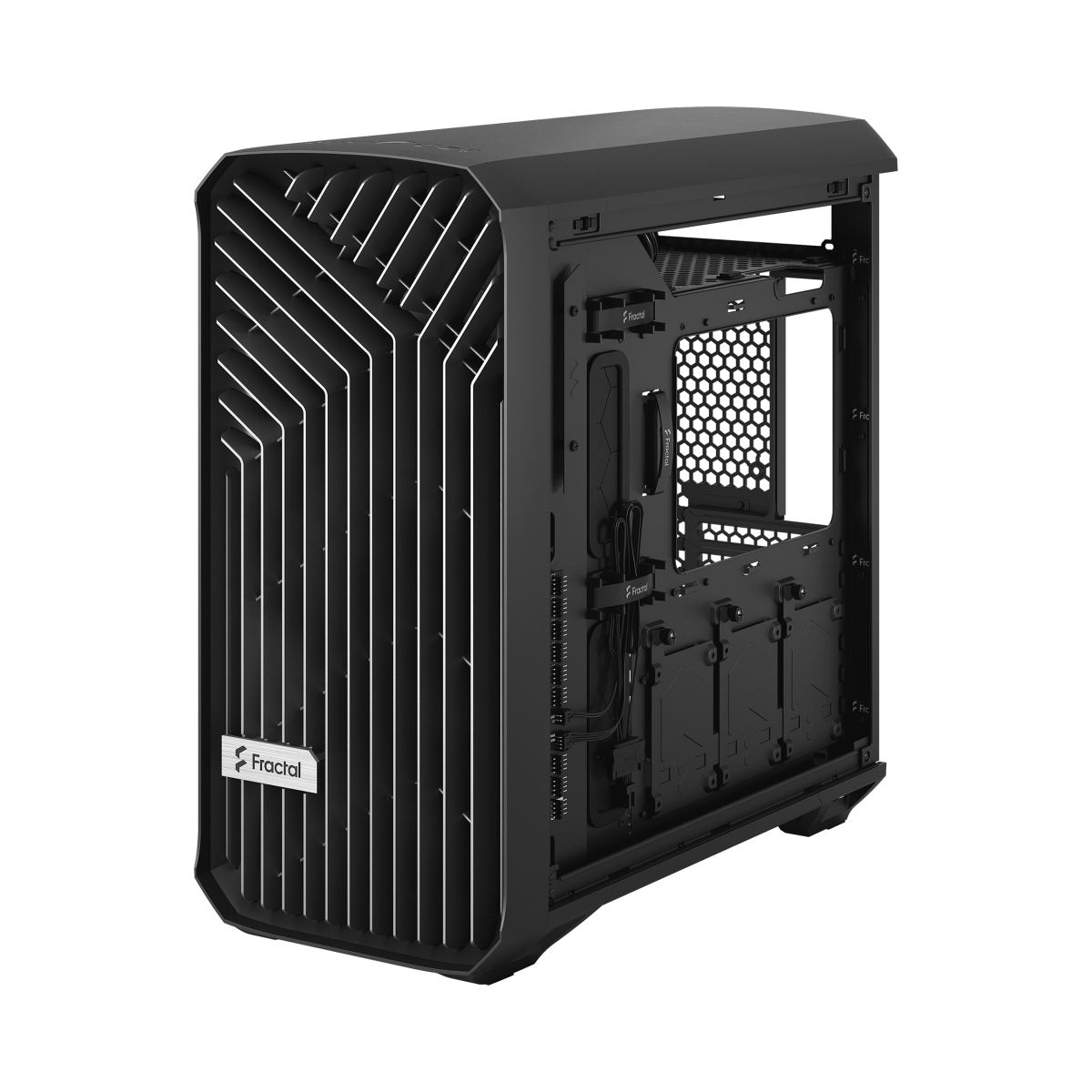 Kasë Fractal Design Torrent Compact Black Solid, e zezë