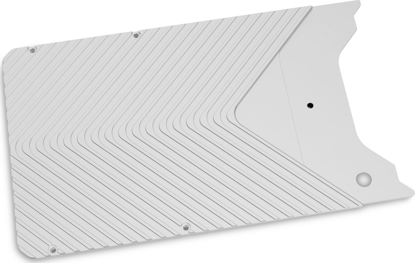 Backplate grafike EK Water Blocks EK-Quantum Vector FE RTX 3090 Ti, alumini, argjendtë
