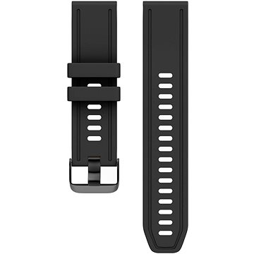 Rrip dore për orë Eternico Essential Universal QuickFit, 20mm, silikon, i zi