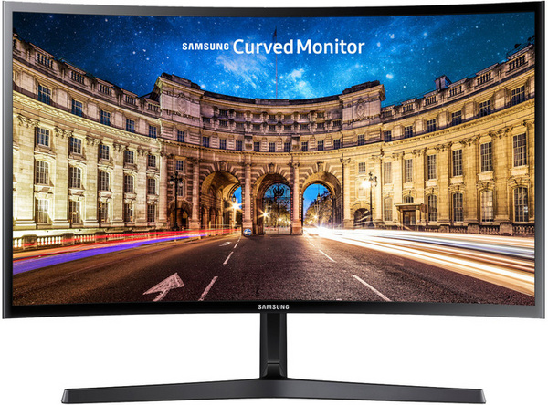 Слика на Samsung Монитор C24F396F - LED 24 "(60 см), Full HD, црн