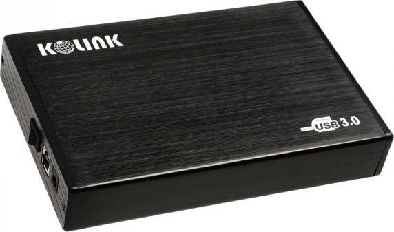 Kuti e jashtme për disk 3.5" Kolink, USB 3.0, SATA, e zezë