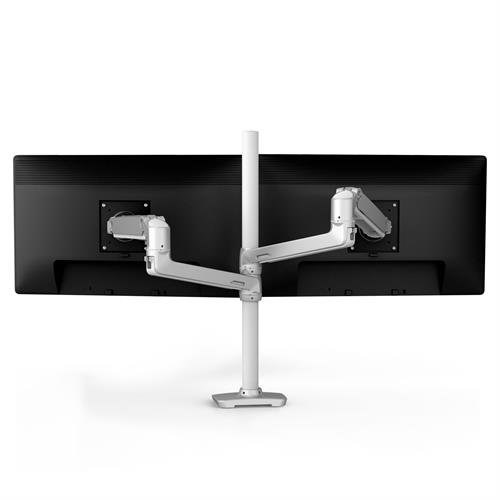 Krah montimi për monitor Ergotron LX Dual Desk, 40", e bardhë