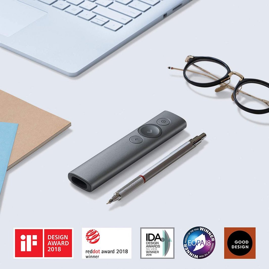 Prezantues Logitech Spotlight, i hirtë