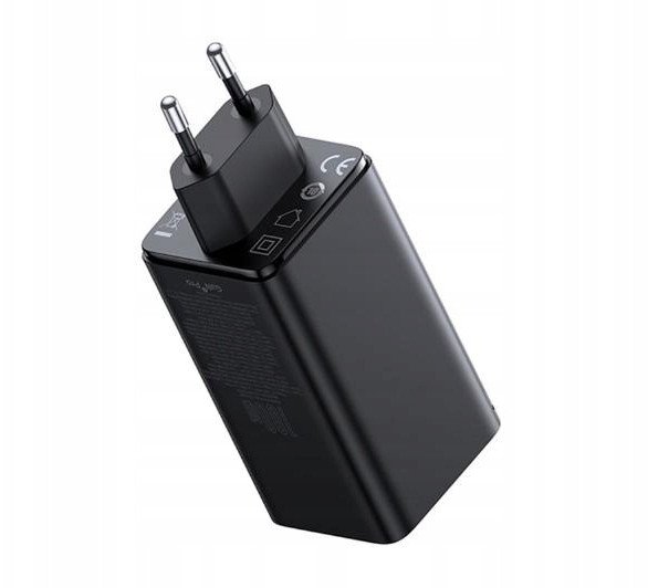 Karikues murale Baseus GaN6 Pro, 100W, 4 porta USB C USB A, i zi