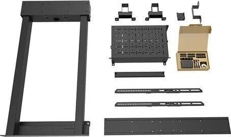 Mbajtëse muri për TV Neomounts WL55-875BL1, 37" 100", motorizuar, e zezë