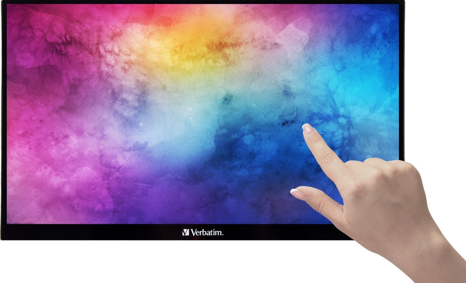 Monitor portabël Verbatim PMT-14, 14", Full HD, touchscreen