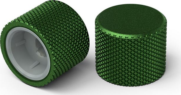 Knob rrotullues për tastierë Glorious GMMK PRO, alumini, Forest Green