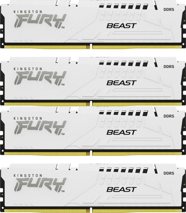 Memorie Ram Kingston FURY Beast 128GB (4 x 32GB), DDR5, 5200 MHz, CL40