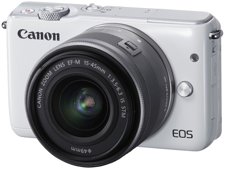 Fotoaparat Canon EOS EF-M 15-45 STM, i bardhë