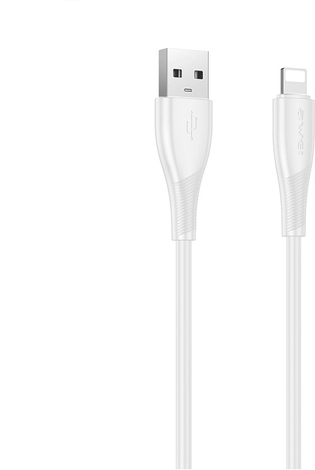 Kабел USB Awei CL-182L, USB-A во Lightning, бел
