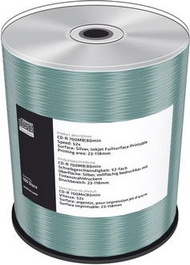 Disk CD-R MediaRange MRPL504, 700MB, 100 copa, i bardhë
