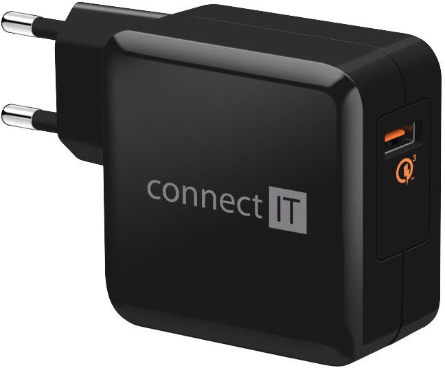 Foto e Karikues CONNECT IT, 1x USB (3A), QC 3.0, i zi