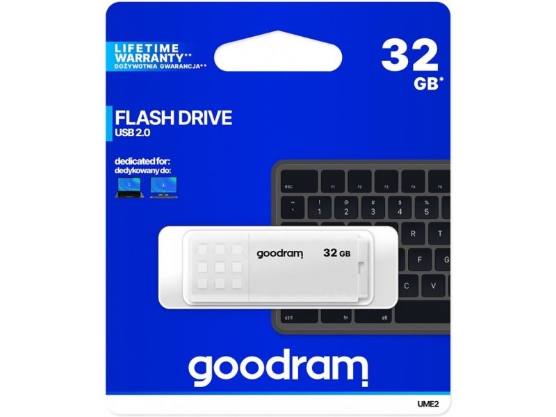 USB Goodram, 32 GB, USB Type-A