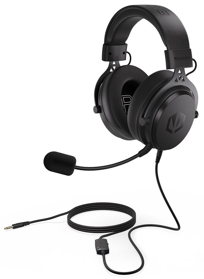 Kufje Endorfy VIRO Plus USB, 2.9 m, me kabllo, të zeza