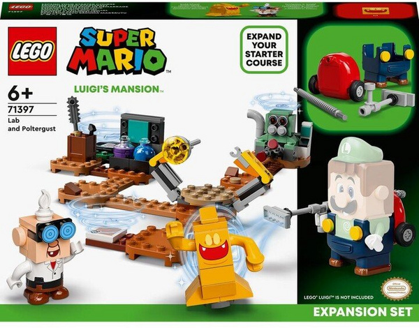 Set LEGO® Super Mario Bargain Package - Luigi 71387 Starter Set + 71397 dhe 71399 Expansion Sets