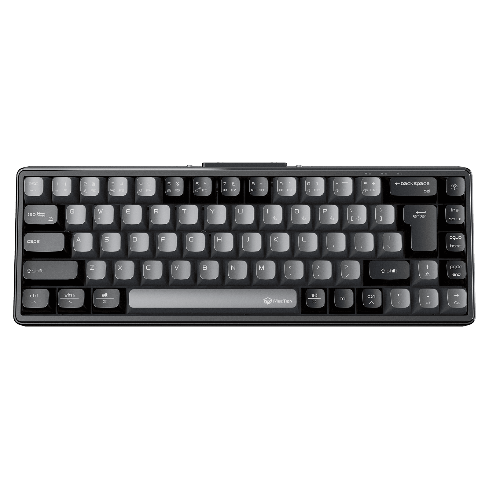Meetion MT-MK12 – Tastierë Mekanike 65% me Ndriçim RGB dhe Lidhje Tri-Modale (Black)
