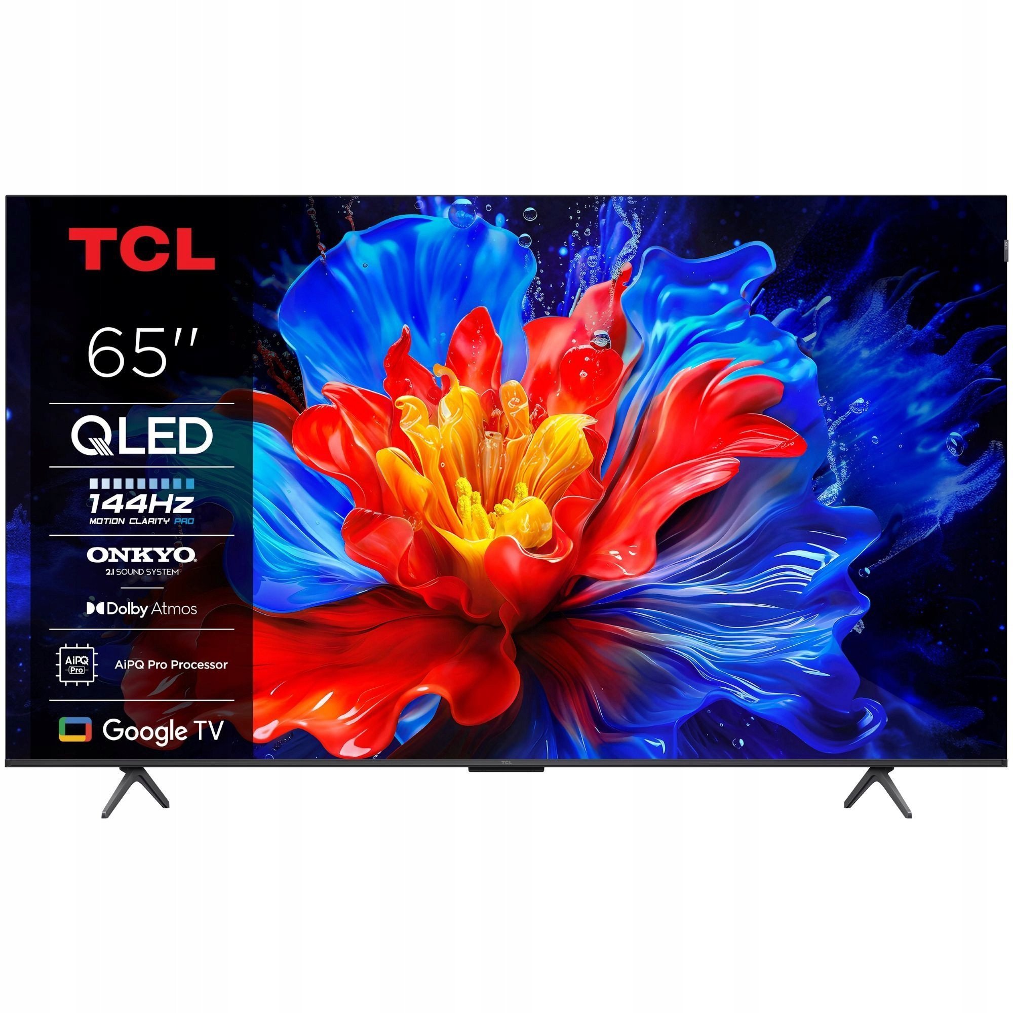 Televizor TCL 65P81KX1, 65", QLED 4K Ultra HD, Smart Google TV