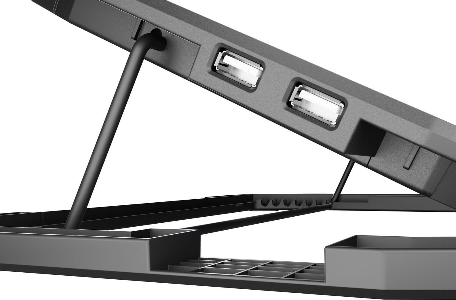 Stendë ftohëse Natec Oriole, për laptop 17.3", 3 ventilatorë, e zezë