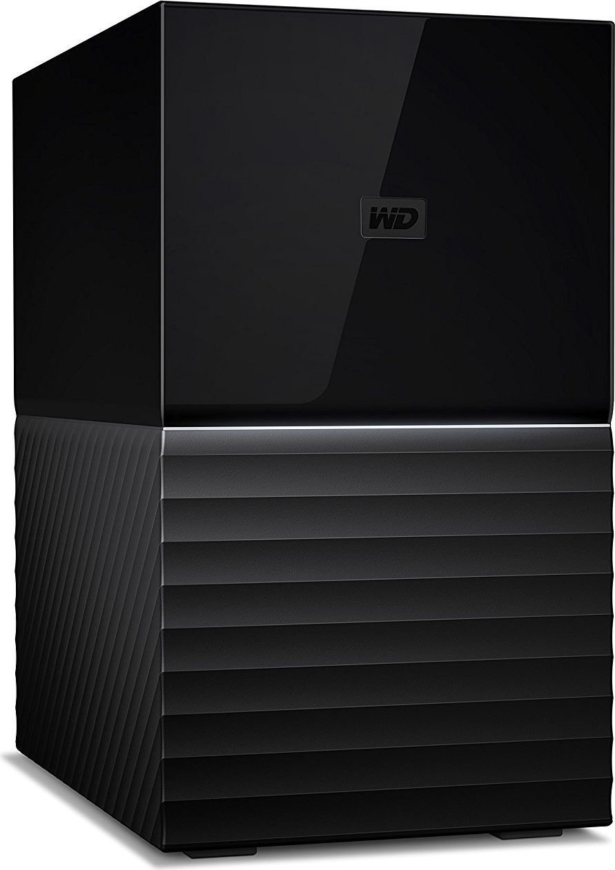 Disk i jashtëm HDD WD My Book Duo (WDBFBE0160JBK-EESN), 16TB, USB 3.1, i zi/hirtë
