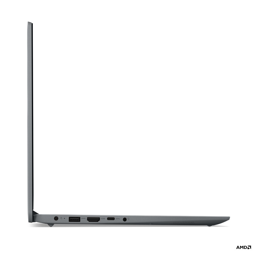 Лаптоп Lenovo IdeaPad 1, 15.6", AMD Ryzen 3 7320U, 8 GB RAM, 512 GB SSD, сив