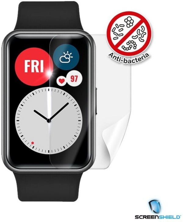 Folie mbrojtëse antibakteriale Screenshield për Huawei Watch Fit