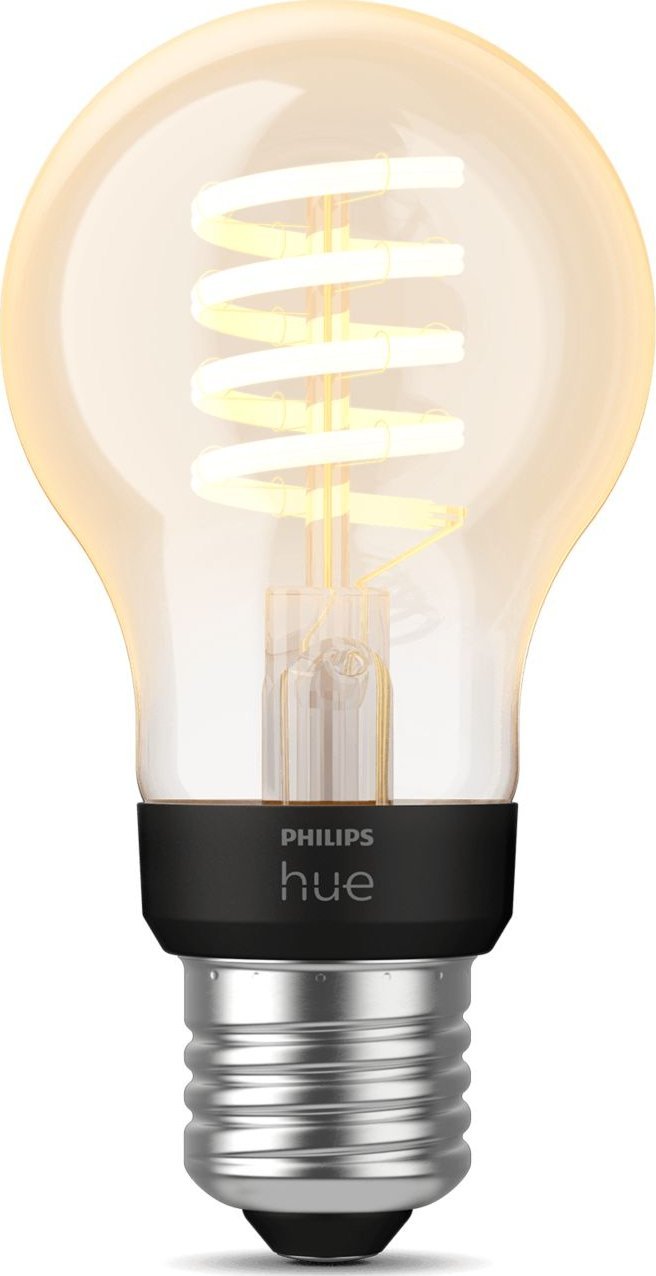 Llambë inteligjente Philips Hue E27 7W, LED dimmable, smart control, e bardhë