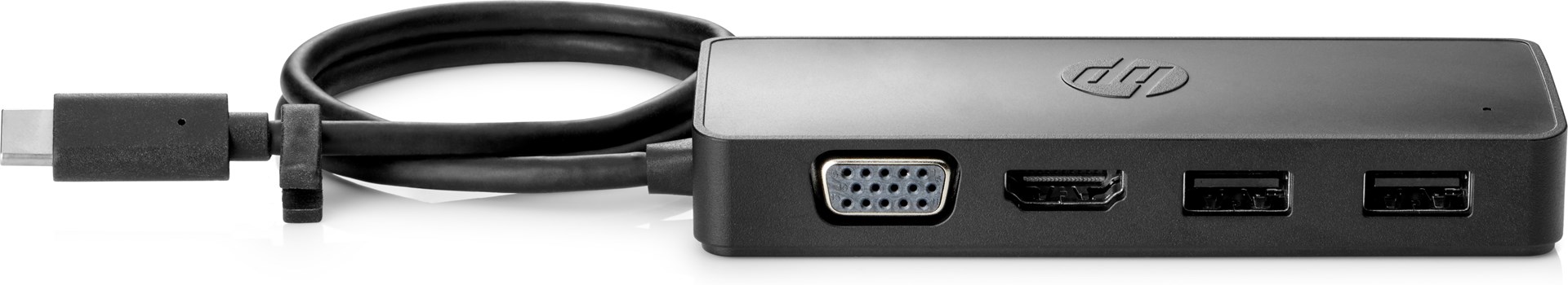 Qendër lidhjeje HP USB-C Travel Hub G2, USB-C, HDMI, VGA, e zezë 