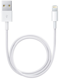 Kabllo Apple, Lightning në USB, 1m, e bardhë
