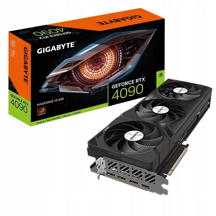Kartelë grafike Gigabyte GeForce RTX 4090 Windforce 24GB GDDR6X