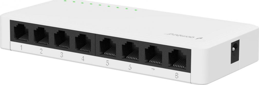 Switch Gembird NSW-G8-01, i bardhë