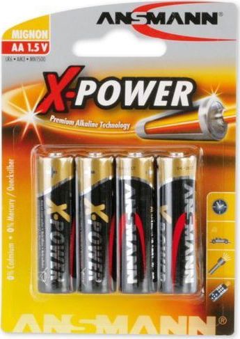 Bateri AAA/ R03 Ansmann X-Power, 1.5V, 4 copë