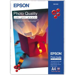 Letër fotografike EPSON Photo Quality Inkjet për printer A4, 100 faqe