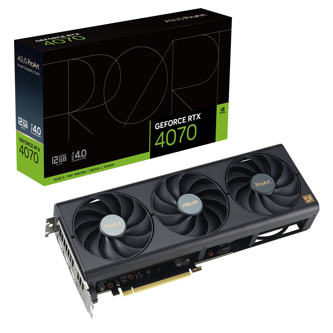 Kartelë grafike Asus ProArt GeForce RTX 4070 OC 12GB GDDR6X