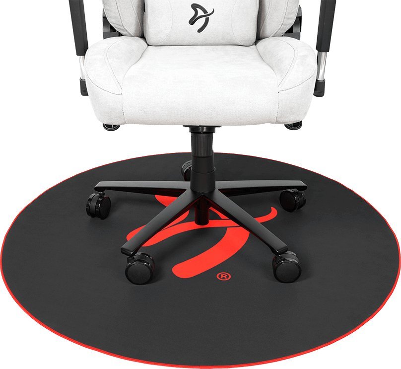 Mbrojtëse dyshemeje Arozzi Zona Floor Pad, mikrofiber, për gaming dhe zyrë, e zezë e kuqe