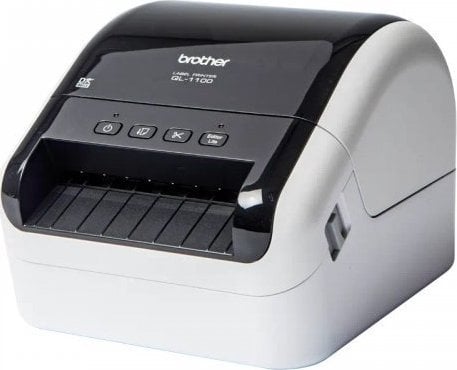 Printer etiketash Brother QL-1100, 4", USB, i bardhë
