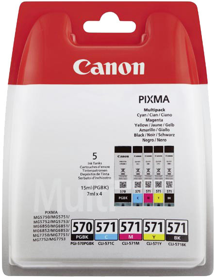 Ngjyrë për printer Canon PGI-570PGBK / CLI-571