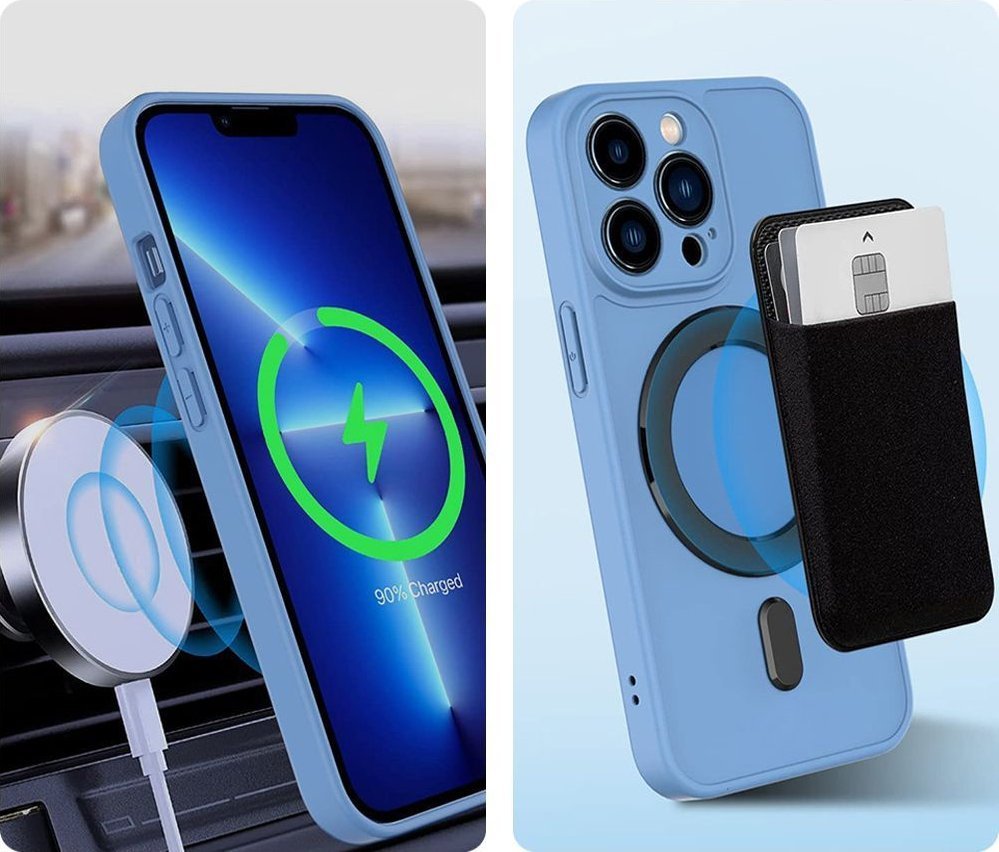 Unazë magnetike Tech-protect Magmat MagSafe, universale, e zezë