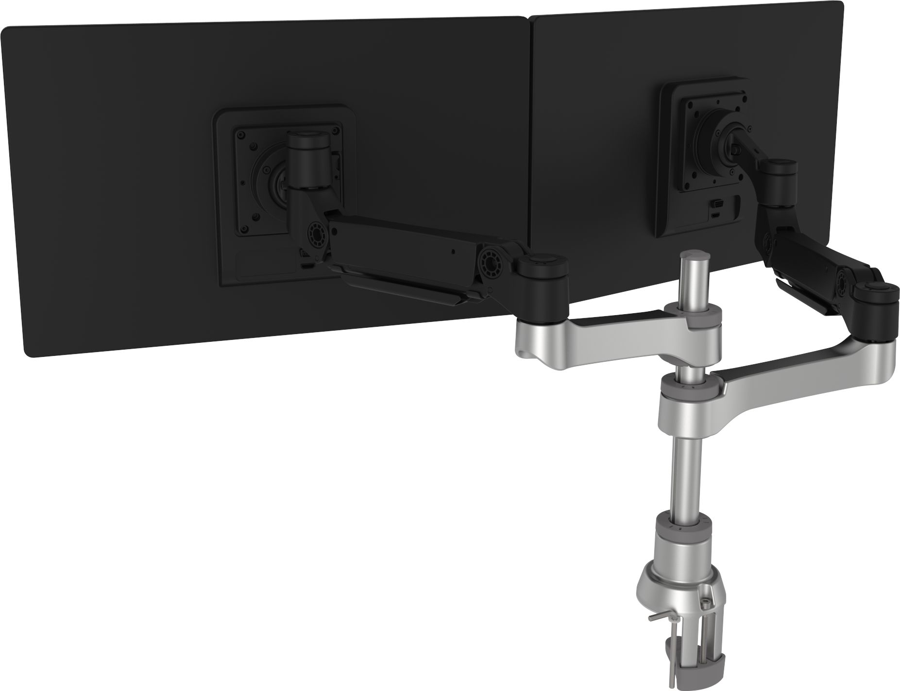 Mbajtëse R-GO Tools Caparo 4 D2 Desk Mount për 2 monitorë deri në 26" (RGOVLCA4TWSI)