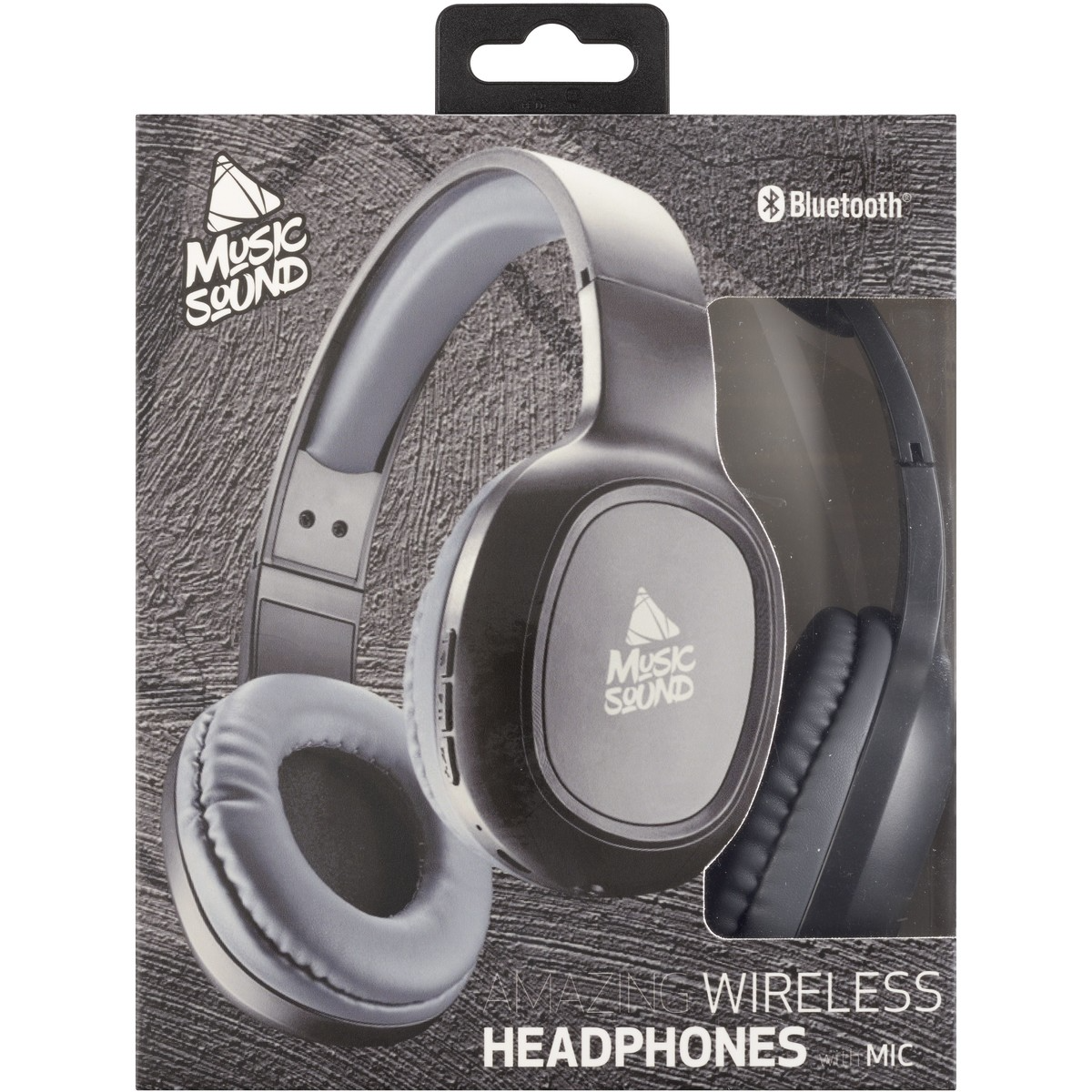Kufje Cellularline Music Sound Basic BTHEADBBASICMSK, wireless, të zeza